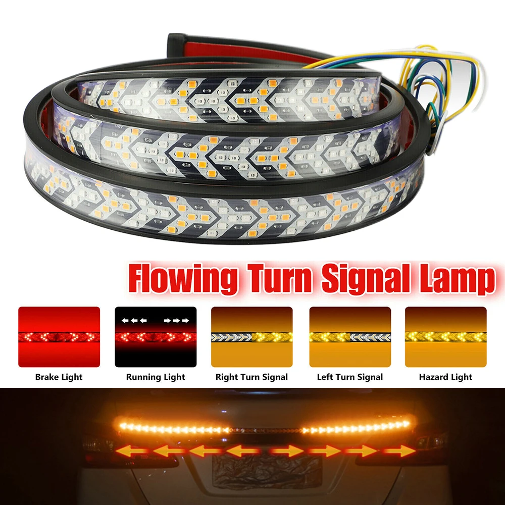 Car Truck LED Tailgate light Strip Turn Signal Lamp Flowing Dynamic Warning Brake Reverse Tail light Bar For Pickup Jeep 12-24V
Car Truck LED Tailgate light Strip Turn Signal Lamp Flowing Dynamic Warning Brake Reverse Tail light Bar For Pickup Jeep 12-24V