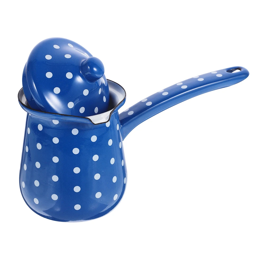 Retro Enamel Coffee Pot Milk Jar Multi-function Kettle Heating Reusable Tea Accessories Compact Turkish Coffee Making Pot Safe
Retro Enamel Coffee Pot Milk Jar Multi-function Kettle Heating Reusable Tea Accessories Compact Turkish Coffee Making Pot Safe