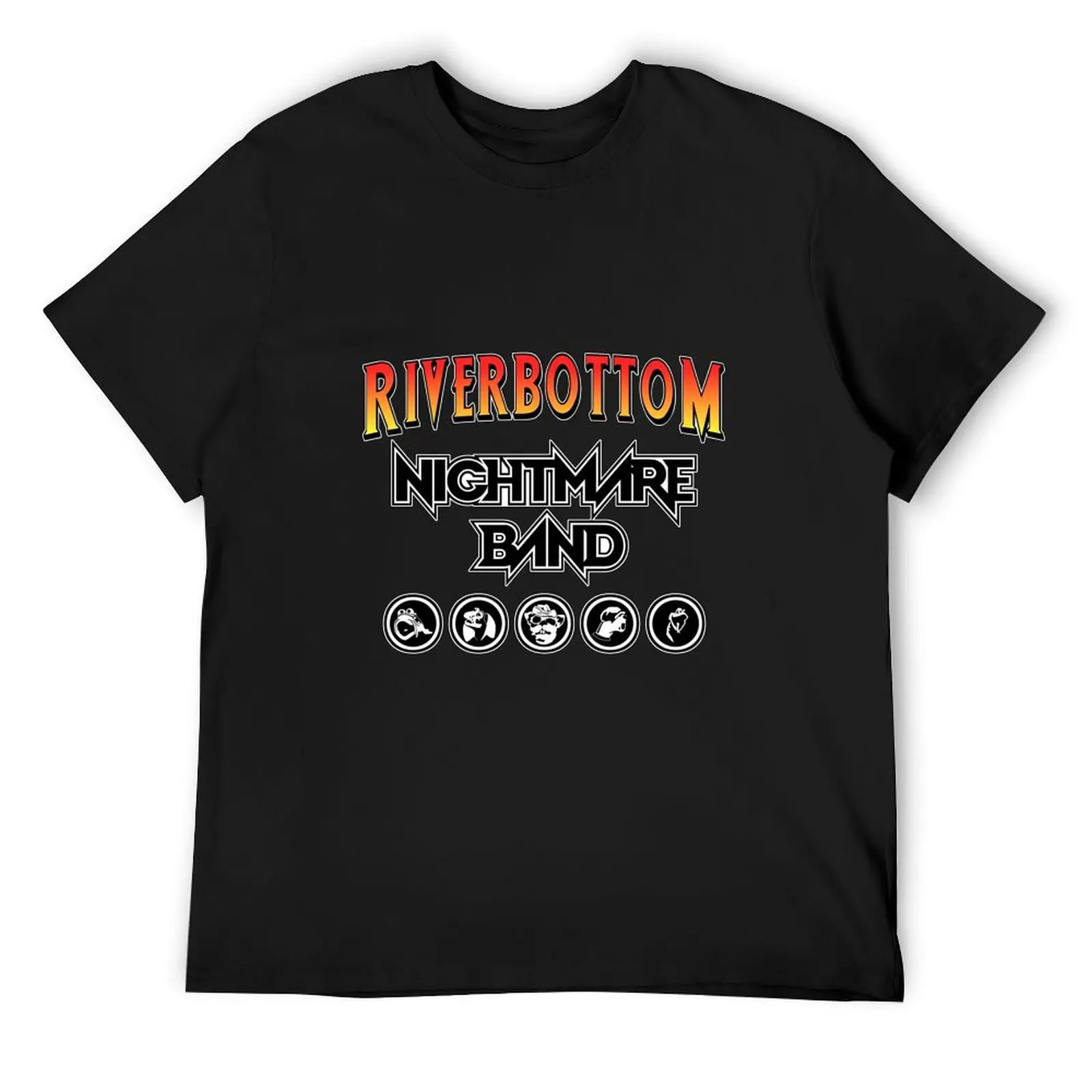 Riverbottom Nightmare Band T-Shirt plain oversizeds plus size clothes plain white t shirts men
Riverbottom Nightmare Band T-Shirt plain oversizeds plus size clothes plain white t shirts men