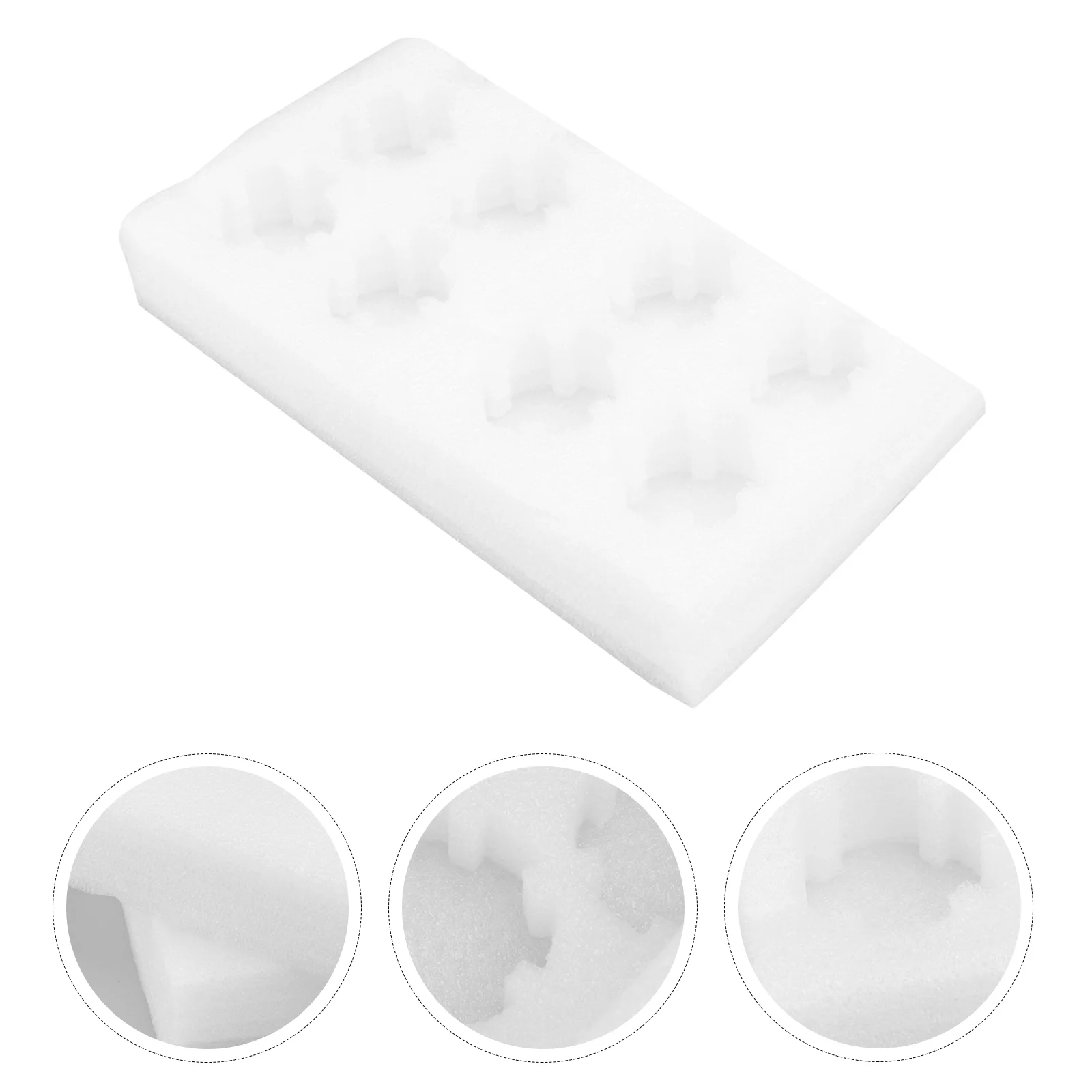 5 Pcs Shockproof Wool Tray Storage Container Holder Wrapping Safe Fresh 50 Capacity Household Helper Reasonable Design
5 Pcs Shockproof Wool Tray Storage Container Holder Wrapping Safe Fresh 50 Capacity Household Helper Reasonable Design