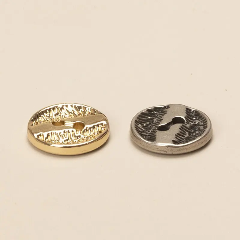 Vintage Fashion 10mm 2-Hole Metal Buttons 10pcs for Clothing DIY High Quality Sewing Supplies Buttons for Blouse Shirt Jacket
Vintage Fashion 10mm 2-Hole Metal Buttons 10pcs for Clothing DIY High Quality Sewing Supplies Buttons for Blouse Shirt Jacket