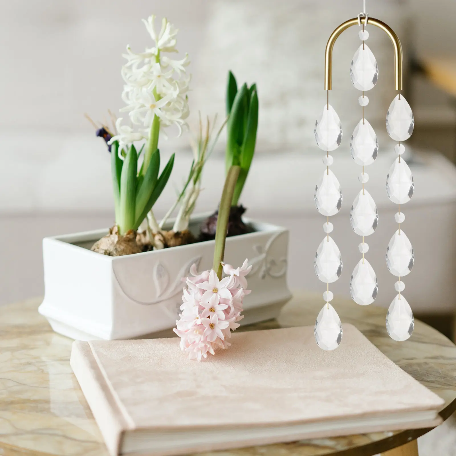 24 Pcs Decorations Crystal Accessories Sun Catcher Parts Hanging Drops Balls DIY Lamp Supplies
24 Pcs Decorations Crystal Accessories Sun Catcher Parts Hanging Drops Balls DIY Lamp Supplies
