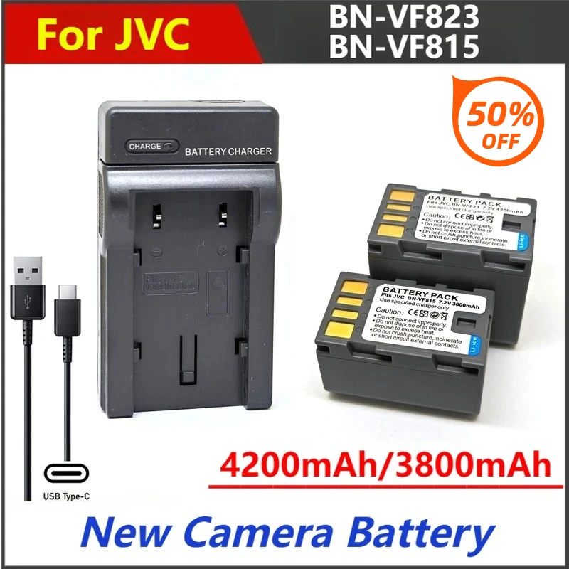 BN-VF823 VF815 Battery Charger For JVC VF808AC D720 D728 D740 D750 D760 D771 D775 DA30 HD3 HD7 MG130 MG175 MG255 MG555 MG575
BN-VF823 VF815 Battery Charger For JVC VF808AC D720 D728 D740 D750 D760 D771 D775 DA30 HD3 HD7 MG130 MG175 MG255 MG555 MG575