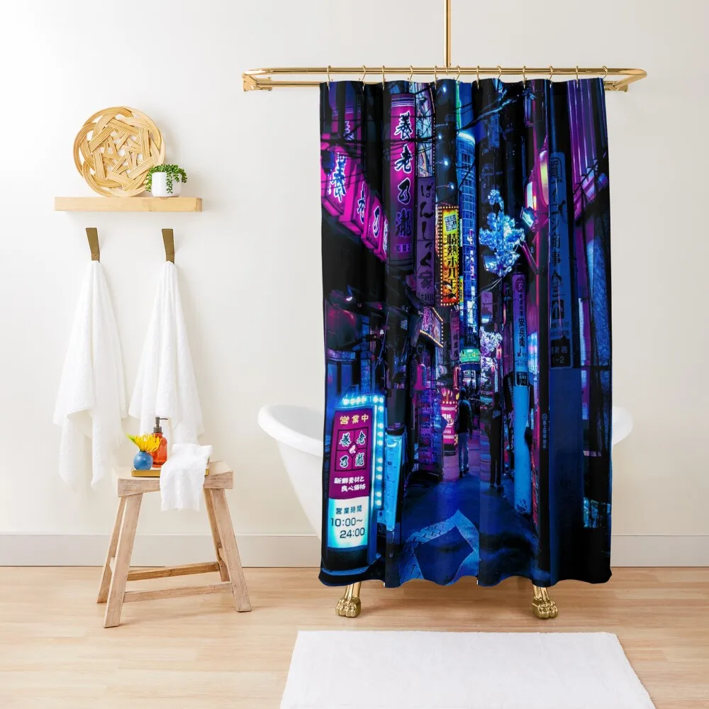 Blue Tokyo Alleys Shower Curtain Bathroom Showers Waterproof Bathroom Shower Curtain
Blue Tokyo Alleys Shower Curtain Bathroom Showers Waterproof Bathroom Shower Curtain