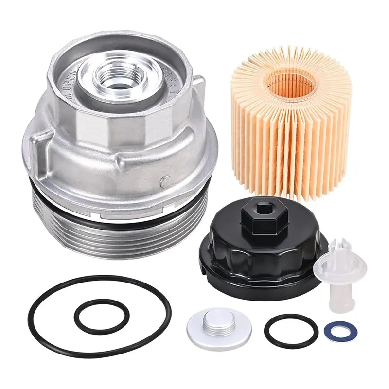 Oil Filter Housing Cap Assembly Kit 15620-31060 For Toyota Camry Highlander For Toyota Rav4 4Runner Tacoma Lexus RX350
Oil Filter Housing Cap Assembly Kit 15620-31060 For Toyota Camry Highlander For Toyota Rav4 4Runner Tacoma Lexus RX350