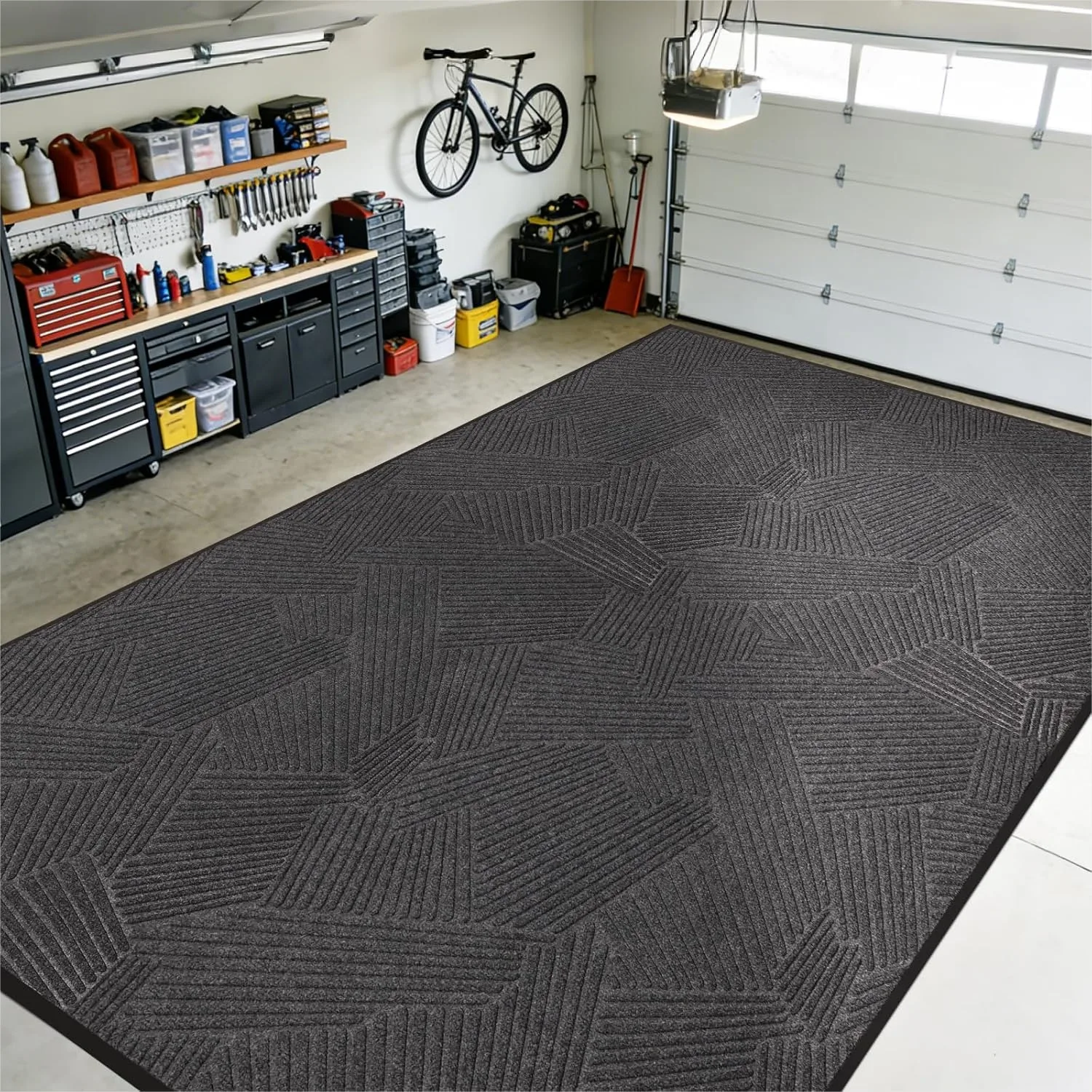Heavy Duty Door Mat Indoor Outdoor, 5' x 7' Low Profile Non Slip Commercial Floor Mat for High Traffic
Heavy Duty Door Mat Indoor Outdoor, 5' x 7' Low Profile Non Slip Commercial Floor Mat for High Traffic