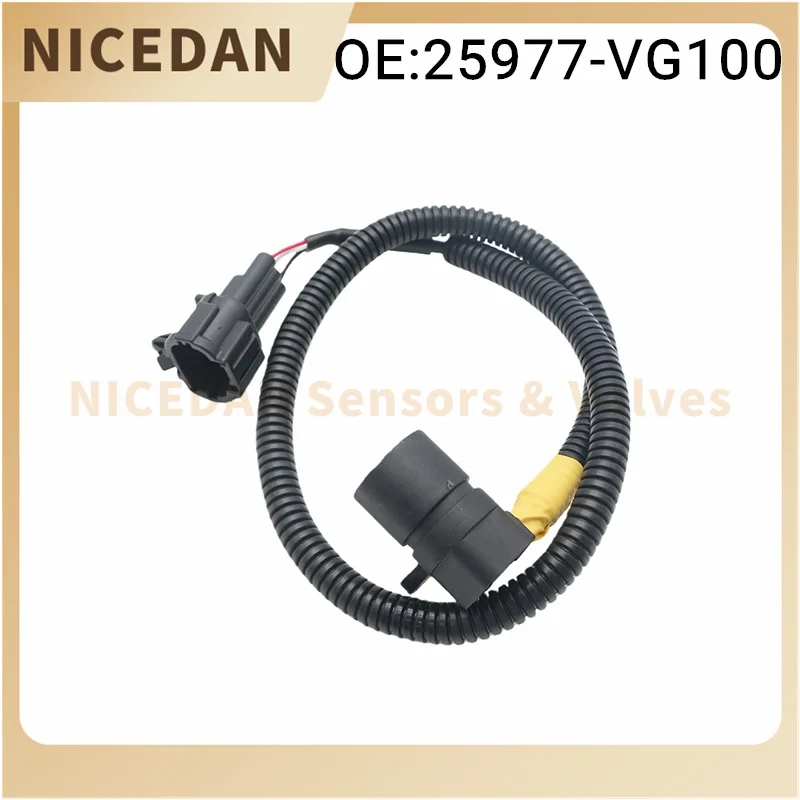 Датчик положения коленвала 25977-VG100 25977VG100 25977 VG100 для Nissan NP300 Elgrand E50 Navara D22 ZD30, автозапчасти
Датчик положения коленвала 25977-VG100 25977VG100 25977 VG100 для Nissan NP300 Elgrand E50 Navara D22 ZD30, автозапчасти