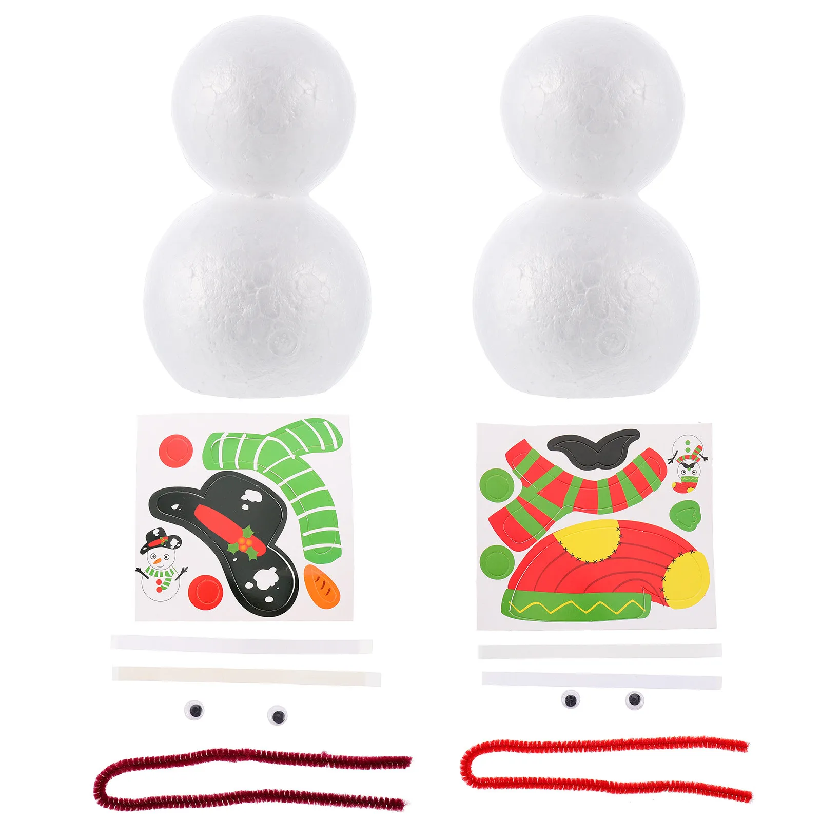 2 set Christmas Snowman Stickers Xmas Diy Tools For Kids Children Creative Art Craft Home Decor Detachable Decoration
2 set Christmas Snowman Stickers Xmas Diy Tools For Kids Children Creative Art Craft Home Decor Detachable Decoration
