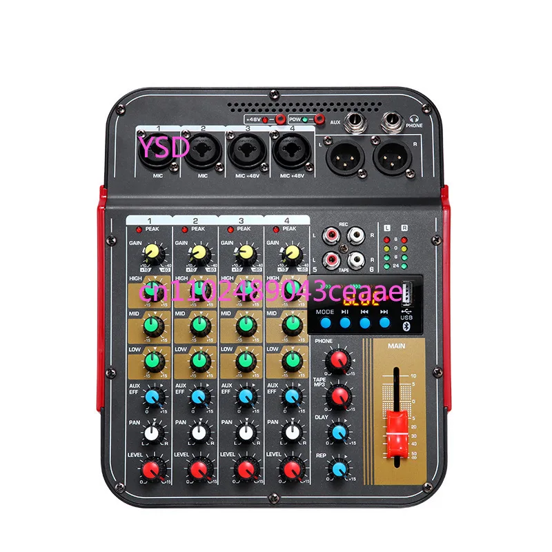 Mixer, 6-way stage performance, wedding USBMP3, Bluetooth M4/M8 series audio mixer, speaker
Mixer, 6-way stage performance, wedding USBMP3, Bluetooth M4/M8 series audio mixer, speaker
