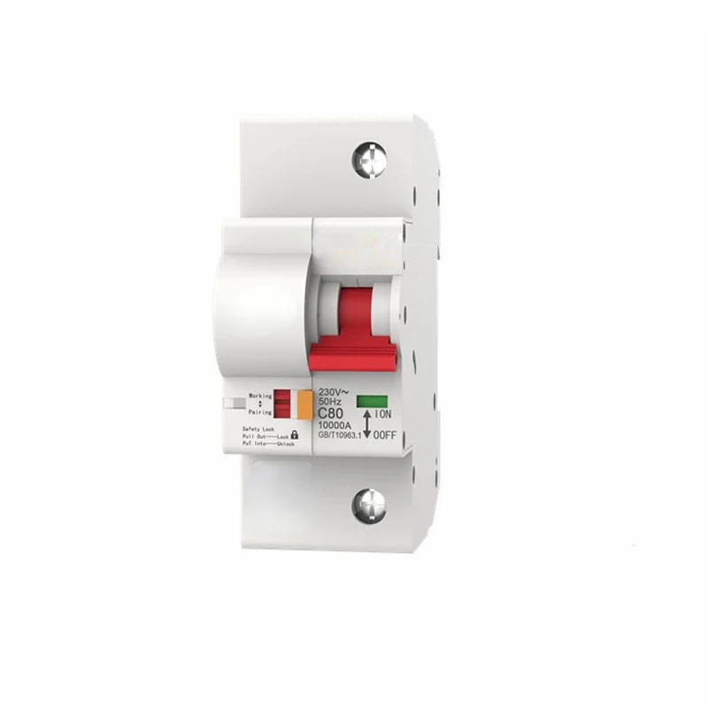 1P WiFi Smart Circuit Breaker Automatic Switch Overload Short Circuit Protection
1P WiFi Smart Circuit Breaker Automatic Switch Overload Short Circuit Protection