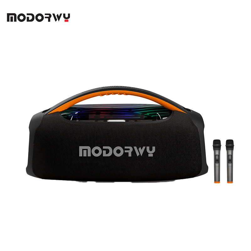 High Quality 120W TWS Stereo Wireless Speakers RGB LED Lighting Remote Control Battery for Outdoor Party 60W Active Memory Card
High Quality 120W TWS Stereo Wireless Speakers RGB LED Lighting Remote Control Battery for Outdoor Party 60W Active Memory Card