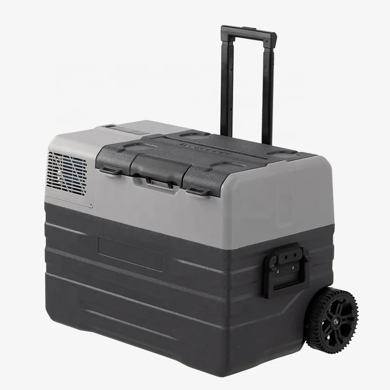 Alpicool NX52 DC Compressor 12v Fridge Car Cool Box for the Car With Wheels Cheap Ice Cream Freezer 
Alpicool NX52 DC Compressor 12v Fridge Car Cool Box for the Car With Wheels Cheap Ice Cream Freezer