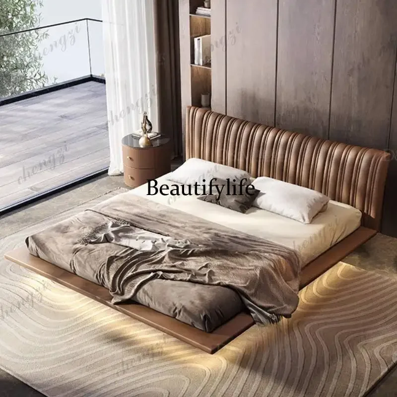 Brown Decoration Double Bed Australia European Floating Storage Double Bed Luxury Style Frame Cama De Casal Furniture For HomeN1
Brown Decoration Double Bed Australia European Floating Storage Double Bed Luxury Style Frame Cama De Casal Furniture For HomeN1