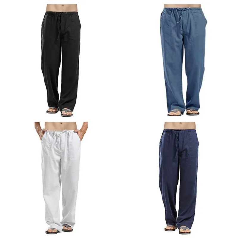 2024 European and American Men's Linen Casual Pants Spring and Autumn Men's Cotton Linen Casual Pants
2024 European and American Men's Linen Casual Pants Spring and Autumn Men's Cotton Linen Casual Pants