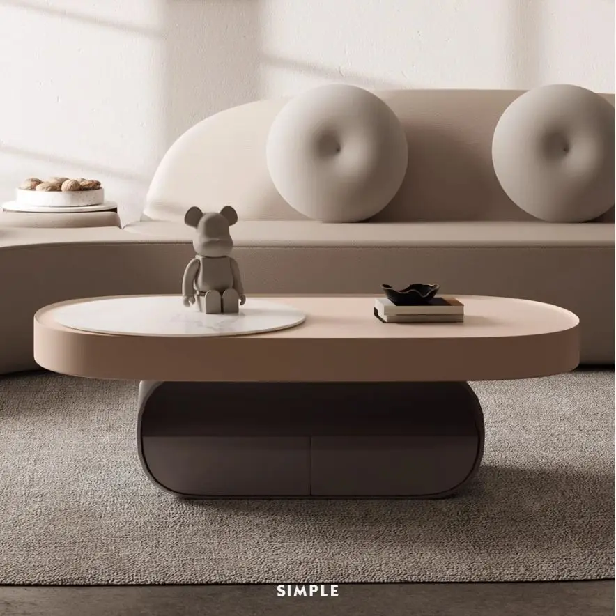Rockboard coffee table living room household small household light luxury modern simple designer minimalist oval coffee table
Rockboard coffee table living room household small household light luxury modern simple designer minimalist oval coffee table