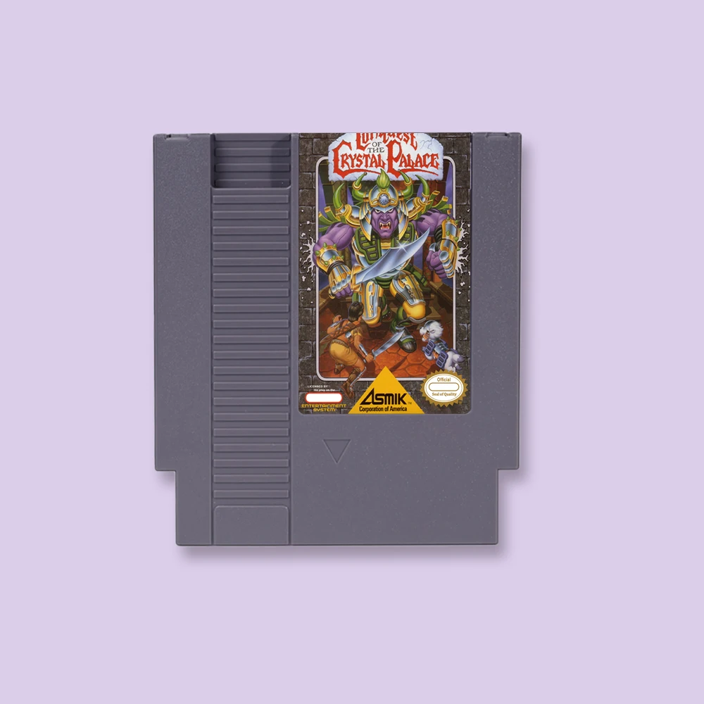 Conquest of the Crystal Palace Game Cartridge Action Game For NES 8Bit 72PIN Consoles Game Card
Conquest of the Crystal Palace Game Cartridge Action Game For NES 8Bit 72PIN Consoles Game Card