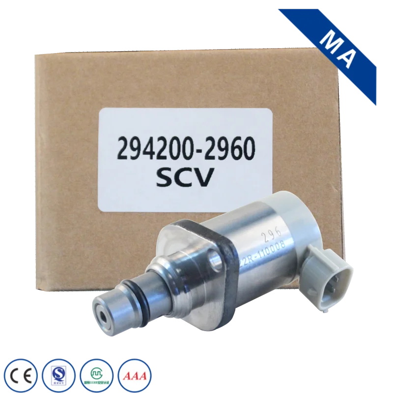 Denso common rail SCV valve 294200-2960 Automotive parts fuel pump pressure regulator diesel control valve D2731
Denso common rail SCV valve 294200-2960 Automotive parts fuel pump pressure regulator diesel control valve D2731
