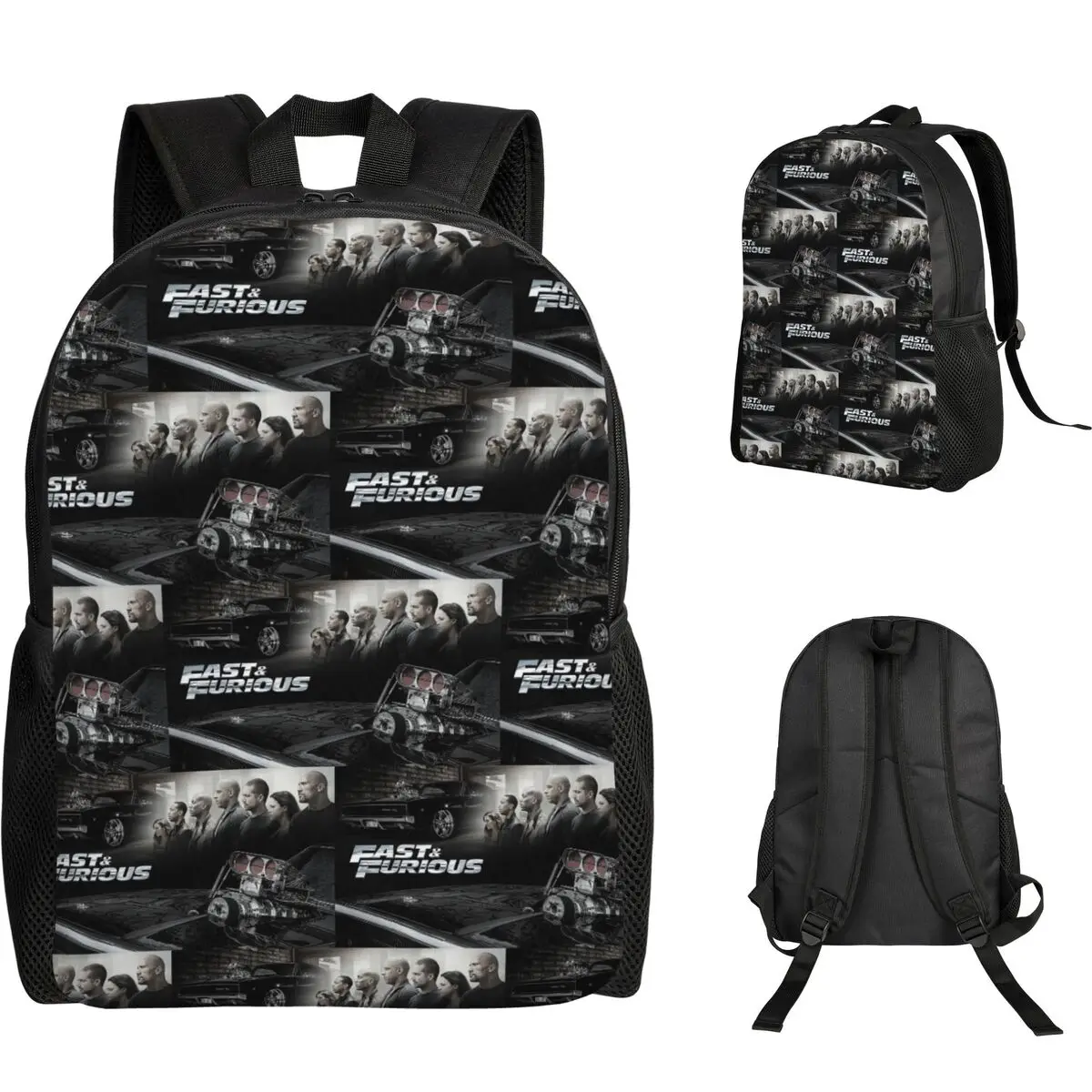 Fast And Furious Backpack Student Boys Girls BookBag School Bag Laptop Shoulder Bags
Fast And Furious Backpack Student Boys Girls BookBag School Bag Laptop Shoulder Bags