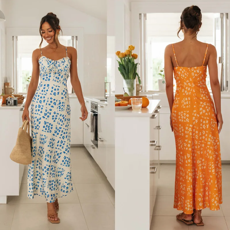 JKW Fashion women's wear2024Spring and Summer New Sexy Slim-Fit SlingVCollar Printing Backless Long
JKW Fashion women's wear2024Spring and Summer New Sexy Slim-Fit SlingVCollar Printing Backless Long