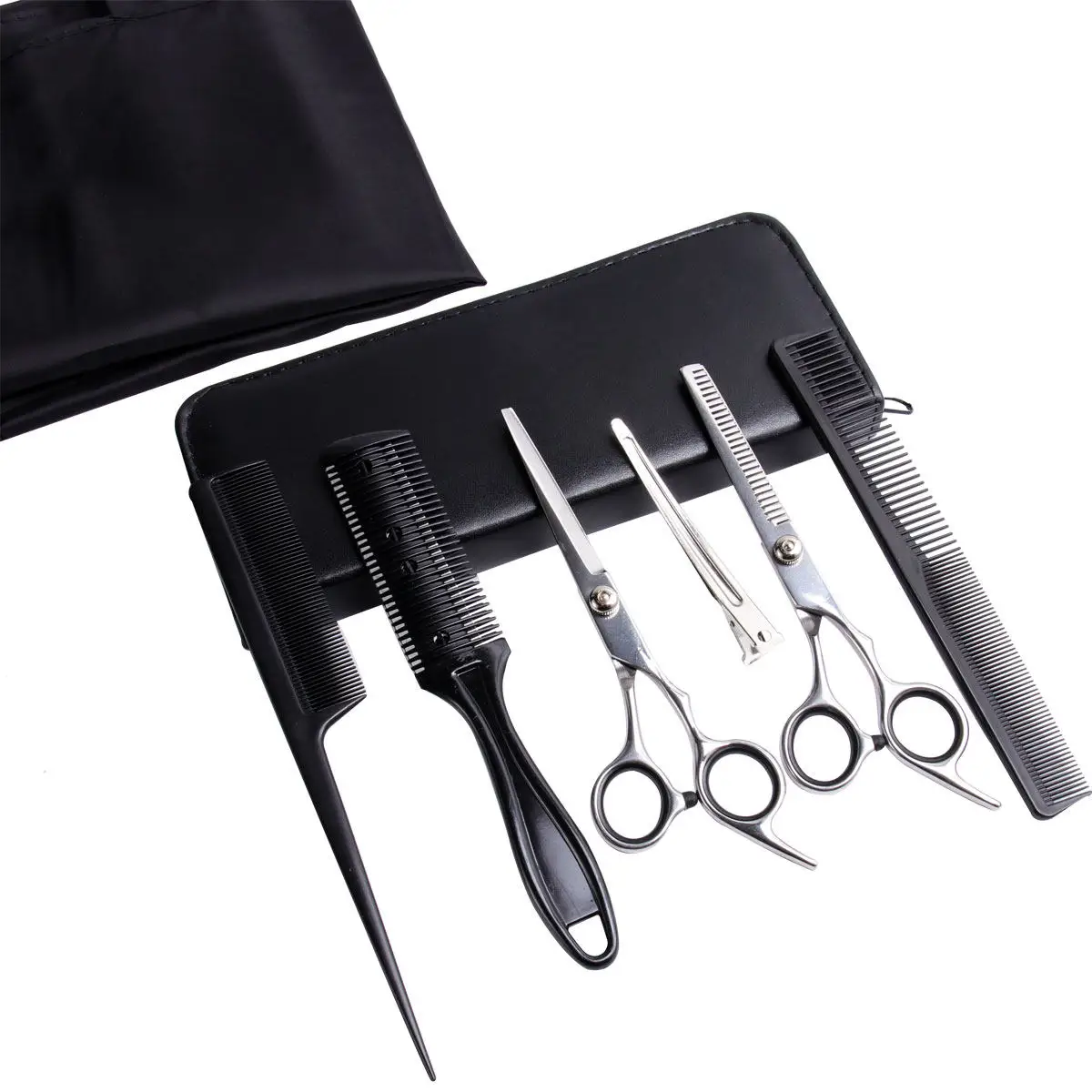 1Set Anti-Corrosion Stainless Steel Hair Cutting Scissor Set Flat Cut Teeth Cut Hairdressing Tool Barber
1Set Anti-Corrosion Stainless Steel Hair Cutting Scissor Set Flat Cut Teeth Cut Hairdressing Tool Barber