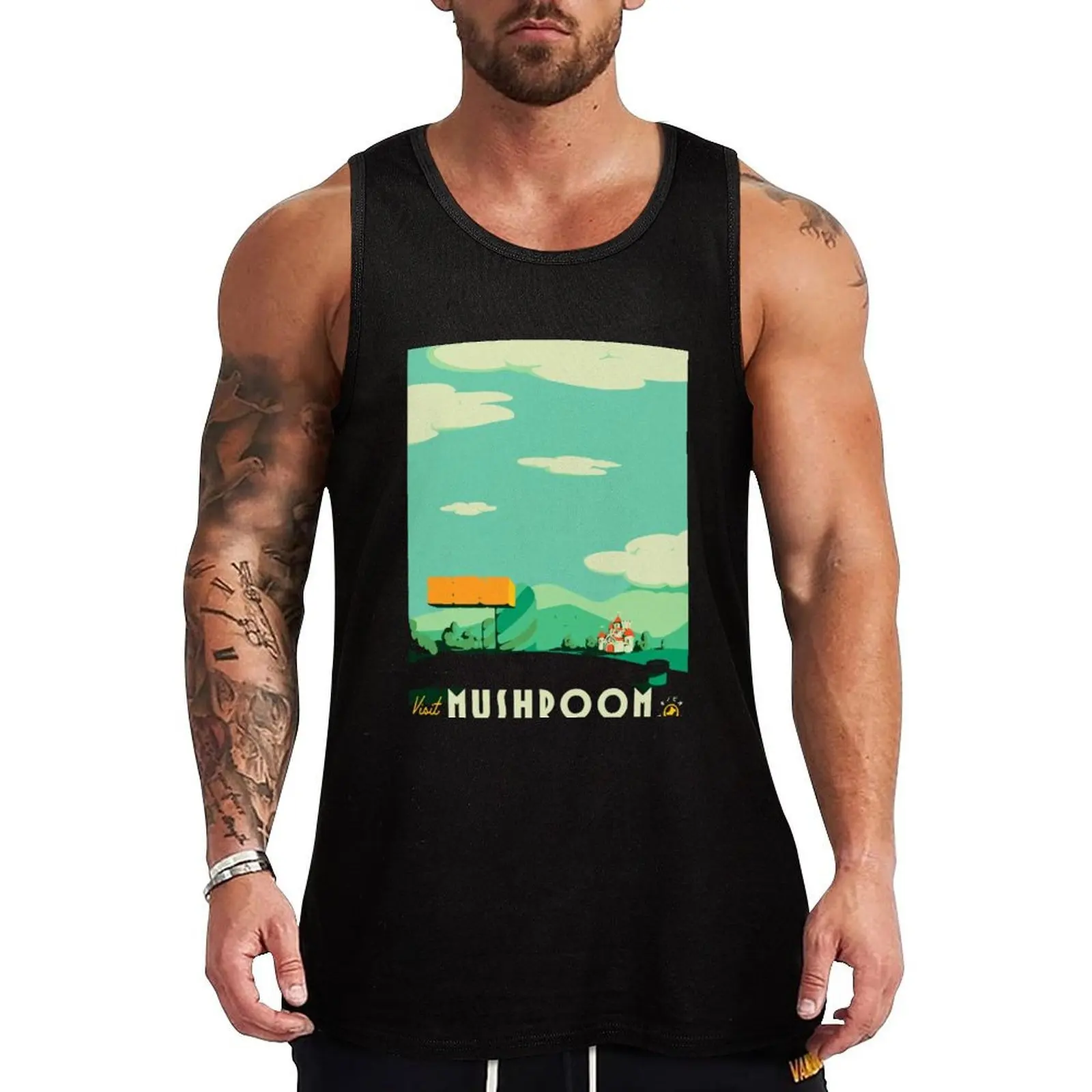 visit mushroom kingdom Tank Top Street Casual Tank Top Urban Sleeveless Shirt
visit mushroom kingdom Tank Top Street Casual Tank Top Urban Sleeveless Shirt