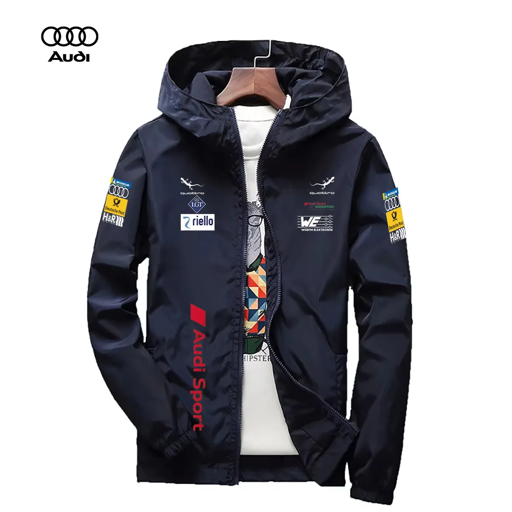 Audi Sport Motorcycle Jacket 2026 Spring/Summer New Men's Fashion Jacket Sporty Style for Activities
Audi Sport Motorcycle Jacket 2026 Spring/Summer New Men's Fashion Jacket Sporty Style for Activities