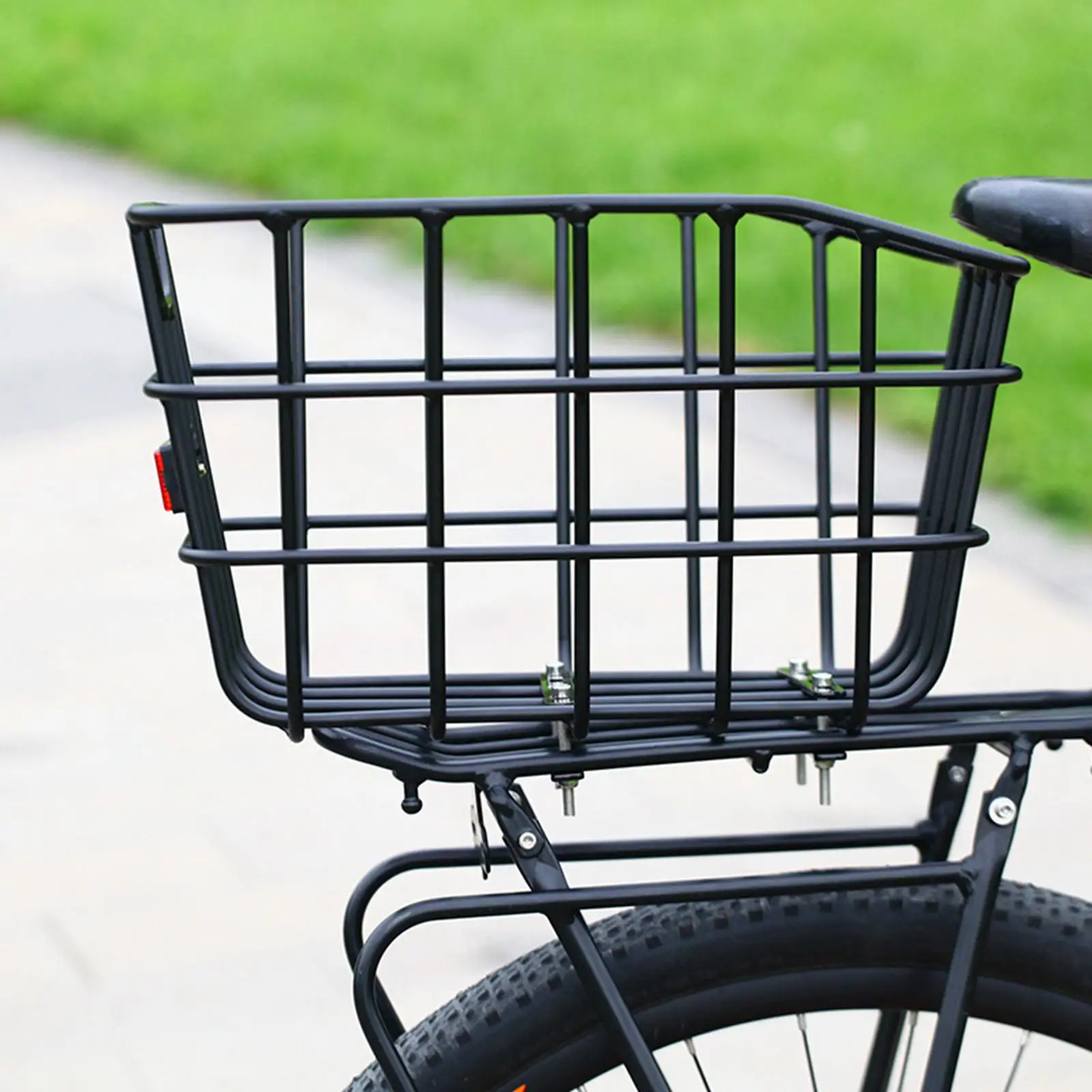 Bike Basket Rear Universal Accessory Easily Install Sturdy Construction
Bike Basket Rear Universal Accessory Easily Install Sturdy Construction