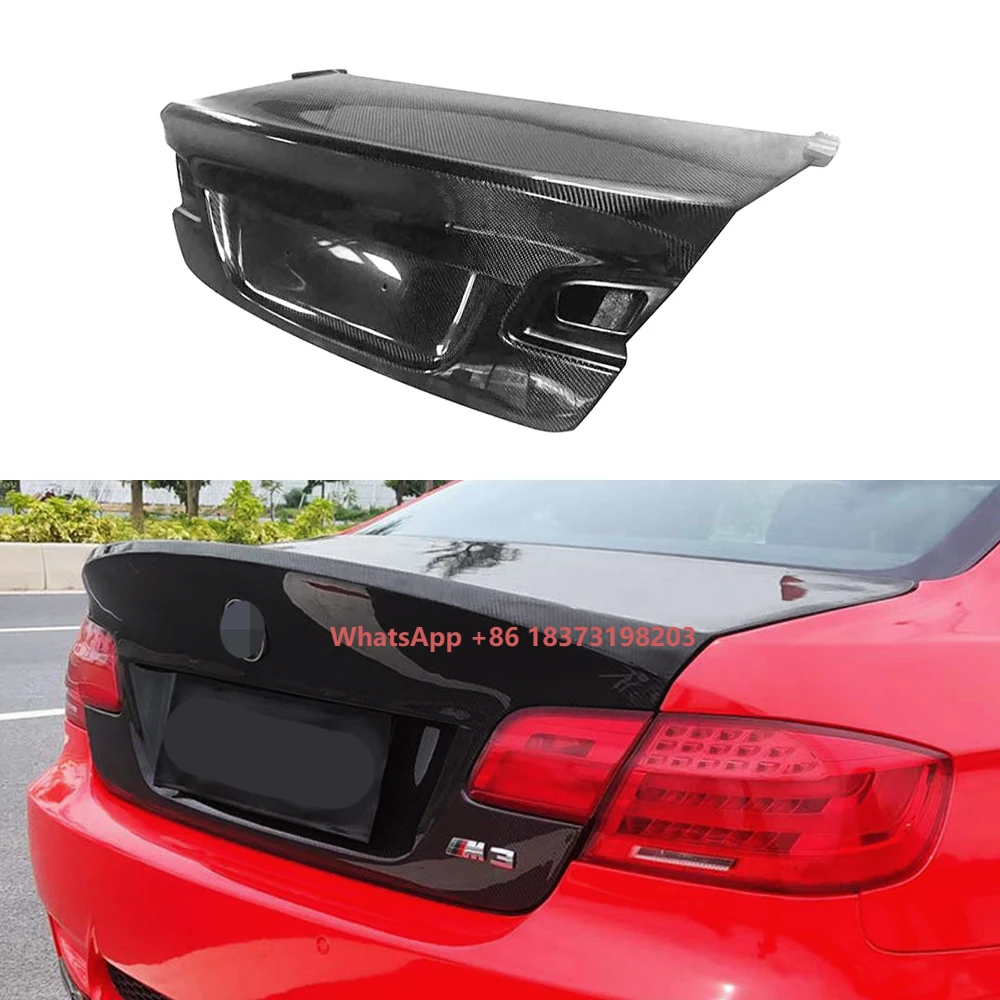 2005-2012 Exterior Accessories 3 Series E92 CSL Style Carbon Fiber Rear Trunk Lid for E92 Boot Cover
2005-2012 Exterior Accessories 3 Series E92 CSL Style Carbon Fiber Rear Trunk Lid for E92 Boot Cover