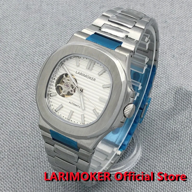 LARIMOKER 2022 Luxury Dress Square 40mm NH38A Luminous White Automatic Mens Watch Sapphire Glass Stainless steel Bracelet
LARIMOKER 2022 Luxury Dress Square 40mm NH38A Luminous White Automatic Mens Watch Sapphire Glass Stainless steel Bracelet