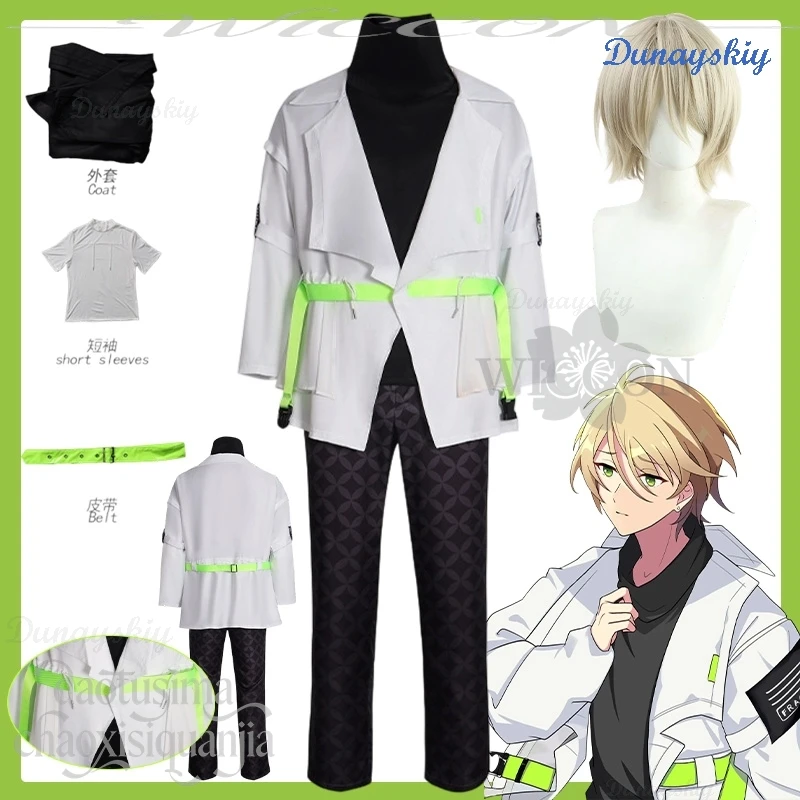 Mascaras Halloween disfraz ALKALOID Shiratori Aira Cosplay Anime Game Project Sekai Crossover Ensemble Stars Costume Punk White
Mascaras Halloween disfraz ALKALOID Shiratori Aira Cosplay Anime Game Project Sekai Crossover Ensemble Stars Costume Punk White