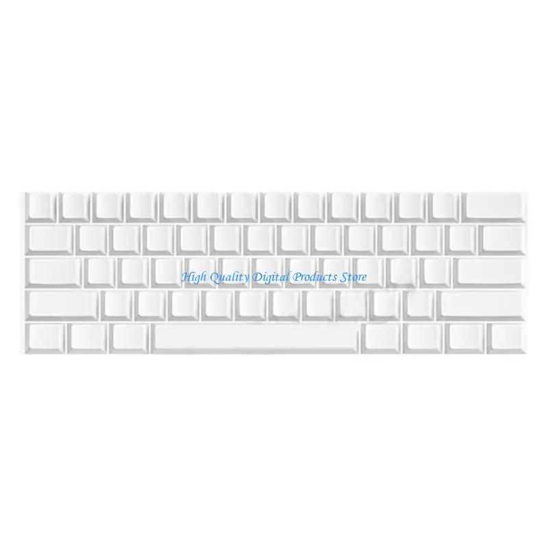 U2JE 61 Key Minimalist White Blank Keycaps Original Profile For Mechanical Keyboards
U2JE 61 Key Minimalist White Blank Keycaps Original Profile For Mechanical Keyboards