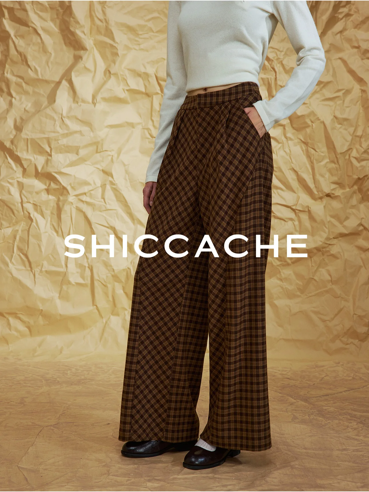 Зимние брюки Hekachi с широкими штанинами, повседневные, модель 3328U05, женские прямые брюки, талия из полиэстера...
Зимние брюки Hekachi с широкими штанинами, повседневные, модель 3328U05, женские прямые брюки, талия из полиэстера...