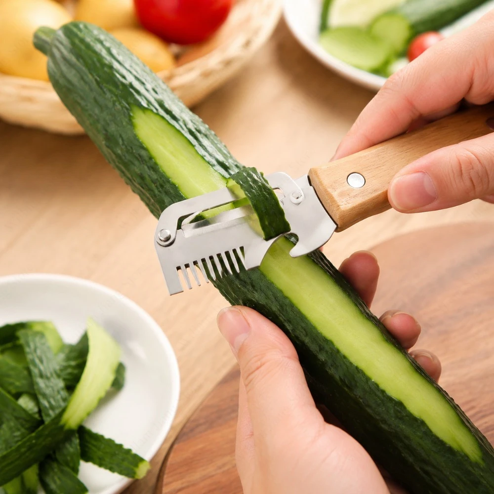 Stainless Steel Paring Knife Peeler Tool Ergonomic Wood Handle Portable Kitchen Accessory for Fruit Vegetable Processing Work
Stainless Steel Paring Knife Peeler Tool Ergonomic Wood Handle Portable Kitchen Accessory for Fruit Vegetable Processing Work