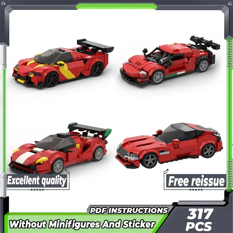 City Speed Champion Model Moc Building Bricks Speed Supercar GT Technology Modular Blocks Gifts Christmas Toys DIY Sets Assembly
City Speed Champion Model Moc Building Bricks Speed Supercar GT Technology Modular Blocks Gifts Christmas Toys DIY Sets Assembly
