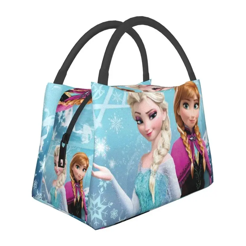 Frozen Princess Elsa Anna Insulated Lunch Bags for Women Resuable Cooler Thermal Food Lunch Box Outdoor Camping Travel
Frozen Princess Elsa Anna Insulated Lunch Bags for Women Resuable Cooler Thermal Food Lunch Box Outdoor Camping Travel