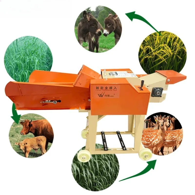 Feed Processing Grass Machine Chaff Cutter High Productivity Animal Feed Machine Factory Agricultural Equipment
Feed Processing Grass Machine Chaff Cutter High Productivity Animal Feed Machine Factory Agricultural Equipment