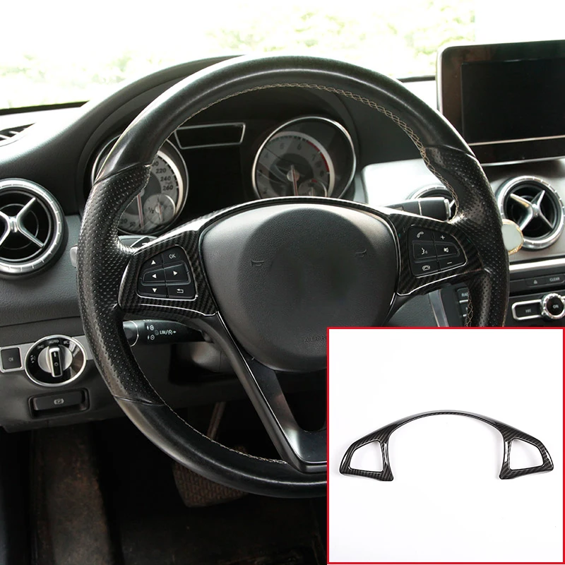Для Mercedes-Benz C-Class W205 GLC X253 E Class W213 2016-2018 Углеродное волокно ABS Хромированная декоративная рамка рулевого колеса
Для Mercedes-Benz C-Class W205 GLC X253 E Class W213 2016-2018 Углеродное волокно ABS Хромированная декоративная рамка рулевого колеса