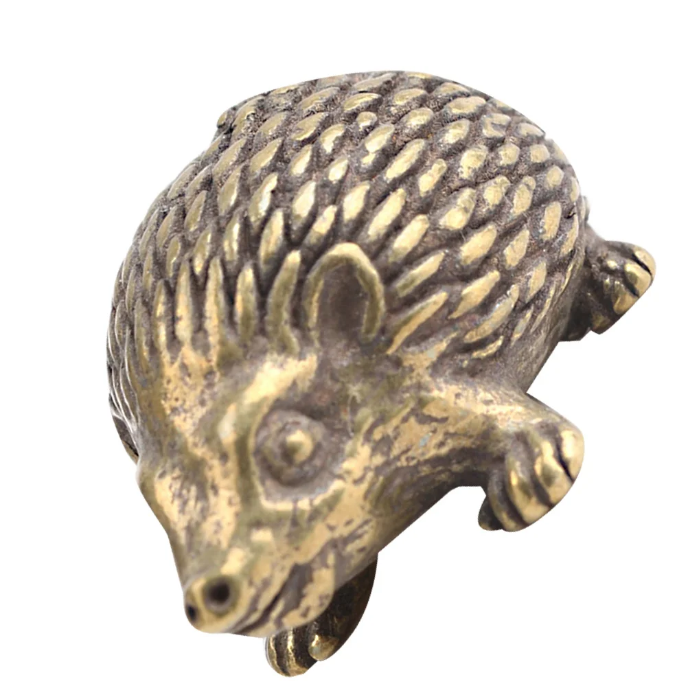 Brass Hedgehog Carving Adornment Copper Desktop Ornament Office Home Car Decoration Gift Carving Home Adornment 
Brass Hedgehog Carving Adornment Copper Desktop Ornament Office Home Car Decoration Gift Carving Home Adornment
