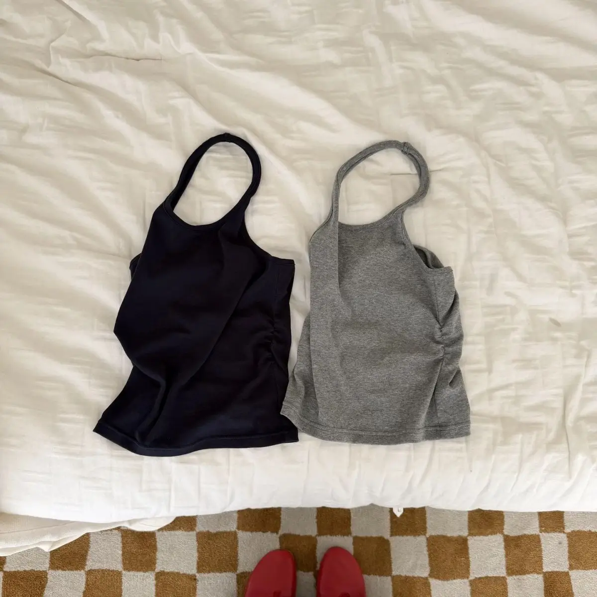 Little Girls Trendy Summer Solid Color Halter Vest Elegant Minimalist Design Baby Party Performance Sleeveless Top
Little Girls Trendy Summer Solid Color Halter Vest Elegant Minimalist Design Baby Party Performance Sleeveless Top