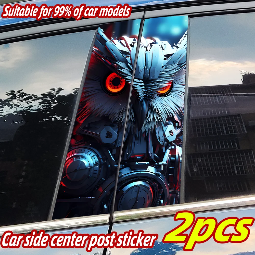 Mechanical Owl Car Stickers Auto B Pillar Waterproof Center Column Decor Cover Scratches Car Doors Pillar Decals Accessories
Mechanical Owl Car Stickers Auto B Pillar Waterproof Center Column Decor Cover Scratches Car Doors Pillar Decals Accessories