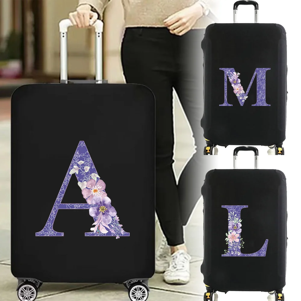 Trolley Box Cover Purple Flower Series Reusable Thick Elastic Luggage Covers Protector 18-32inch Trolley Box Suitable
Trolley Box Cover Purple Flower Series Reusable Thick Elastic Luggage Covers Protector 18-32inch Trolley Box Suitable