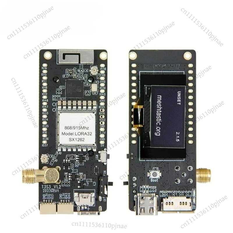 T3S3 V1.2 ESP32-S3 LoRa2.4G SX1280 with OLED Development Board Module
T3S3 V1.2 ESP32-S3 LoRa2.4G SX1280 with OLED Development Board Module