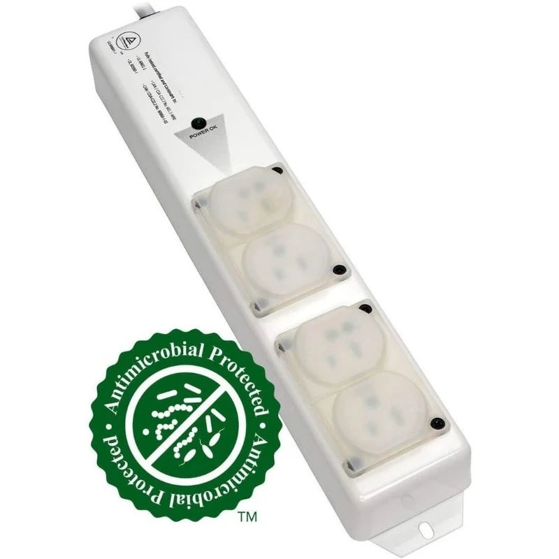 Safe-IT Hospital-Grade Power Strip for Patient-Care Vicinity, 4 15A HG Outlets, UL 60601-1 Compliant, 6 Foot / 1.8M Cord
Safe-IT Hospital-Grade Power Strip for Patient-Care Vicinity, 4 15A HG Outlets, UL 60601-1 Compliant, 6 Foot / 1.8M Cord