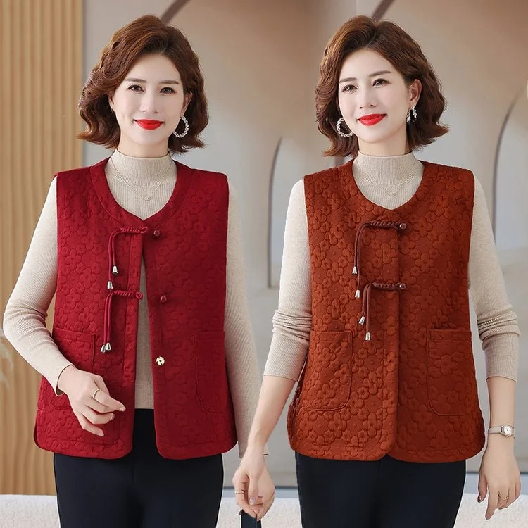 Весна 2026: Модный женский жилет с вышивкой в китайском стиле, с цветочным узором, на пуговицах, новинка
Весна 2026: Модный женский жилет с вышивкой в китайском стиле, с цветочным узором, на пуговицах, новинка