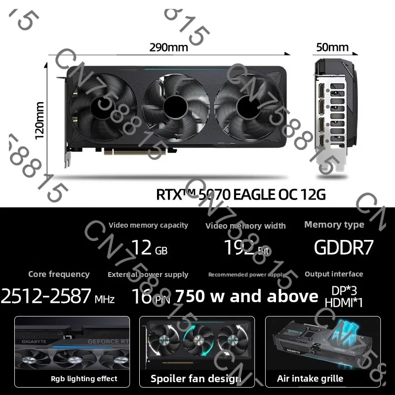 The special price is on sale, RTX 5070 Ti 5070 graphics card series 12-16G options, a variety of brands
The special price is on sale, RTX 5070 Ti 5070 graphics card series 12-16G options, a variety of brands
