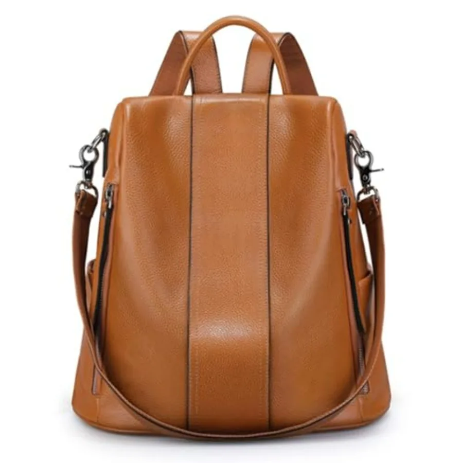 Leather Backpack Purses for Women Antitheft Rucksack Shoulder Bag Medium
Leather Backpack Purses for Women Antitheft Rucksack Shoulder Bag Medium