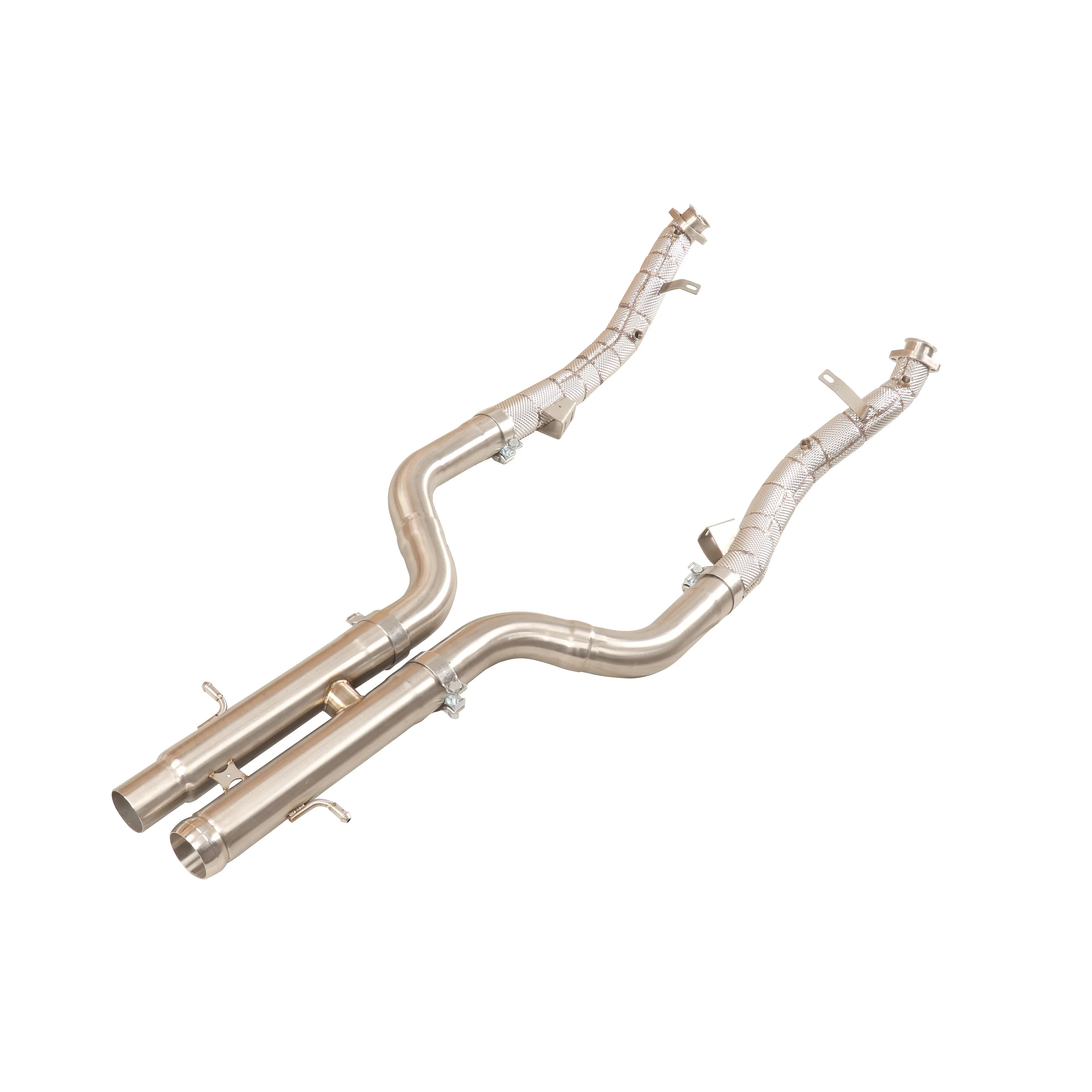 CSZ Free Flow Sport Downpipes For Mercedes Benz AMG S63 W221 Heat Wrap Exhaust Pipe
CSZ Free Flow Sport Downpipes For Mercedes Benz AMG S63 W221 Heat Wrap Exhaust Pipe
