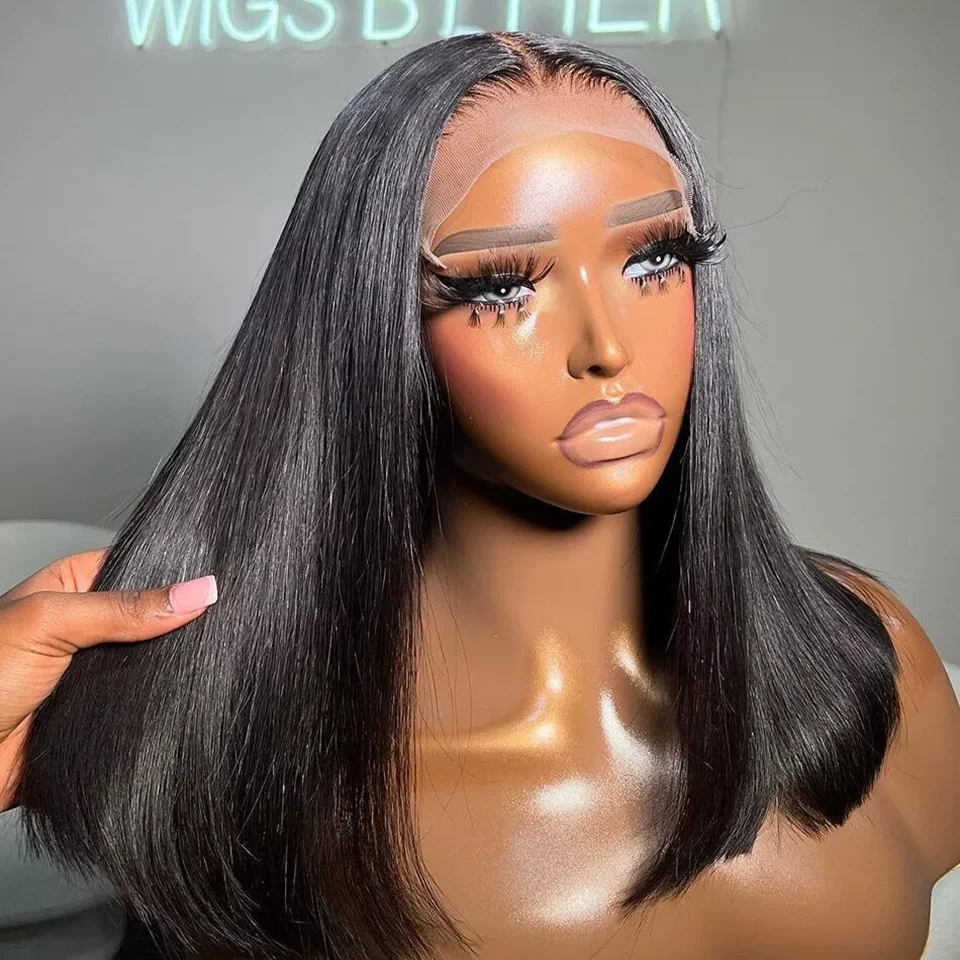 Bone Straight Bob 13x4 Glueless Bob Wig Human Hair Glueless Transparent Lace Frontal Straight Bob Wigs For Women Pre Plucked Wig
Bone Straight Bob 13x4 Glueless Bob Wig Human Hair Glueless Transparent Lace Frontal Straight Bob Wigs For Women Pre Plucked Wig