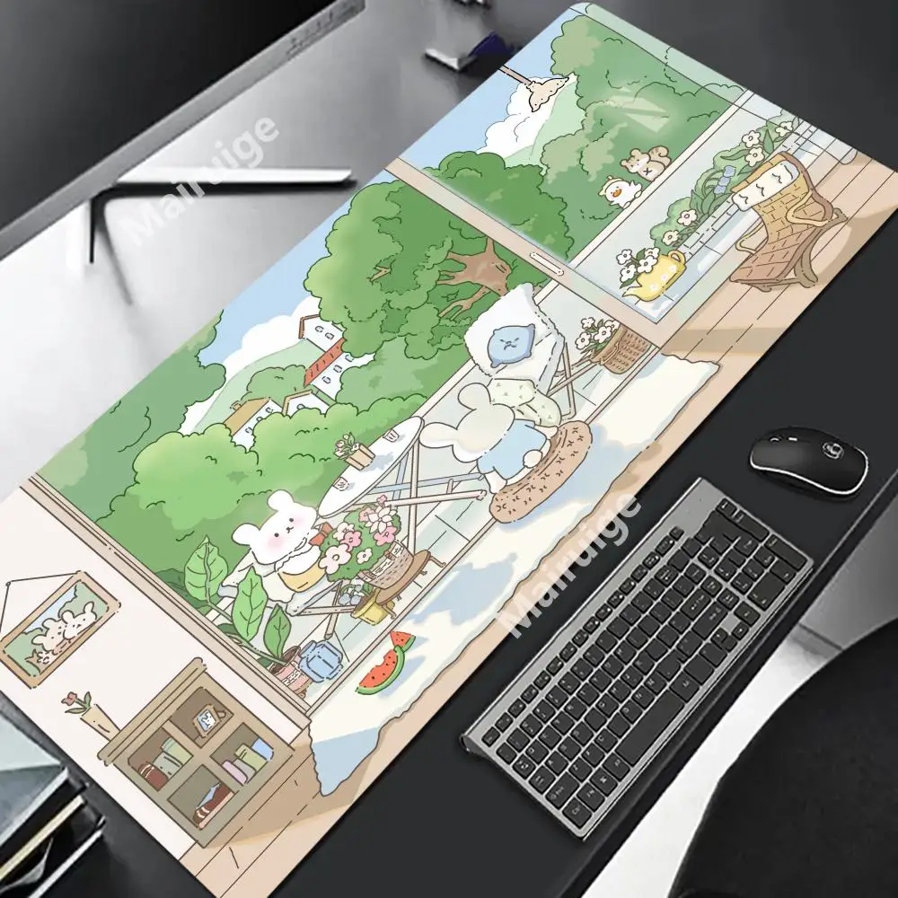Cute rabbit Mouse Pad Large Computer Office Game Table Mats XXL Rubber Anti-slip Gaming Keyboard Mousepads Long Desk Pads
Cute rabbit Mouse Pad Large Computer Office Game Table Mats XXL Rubber Anti-slip Gaming Keyboard Mousepads Long Desk Pads