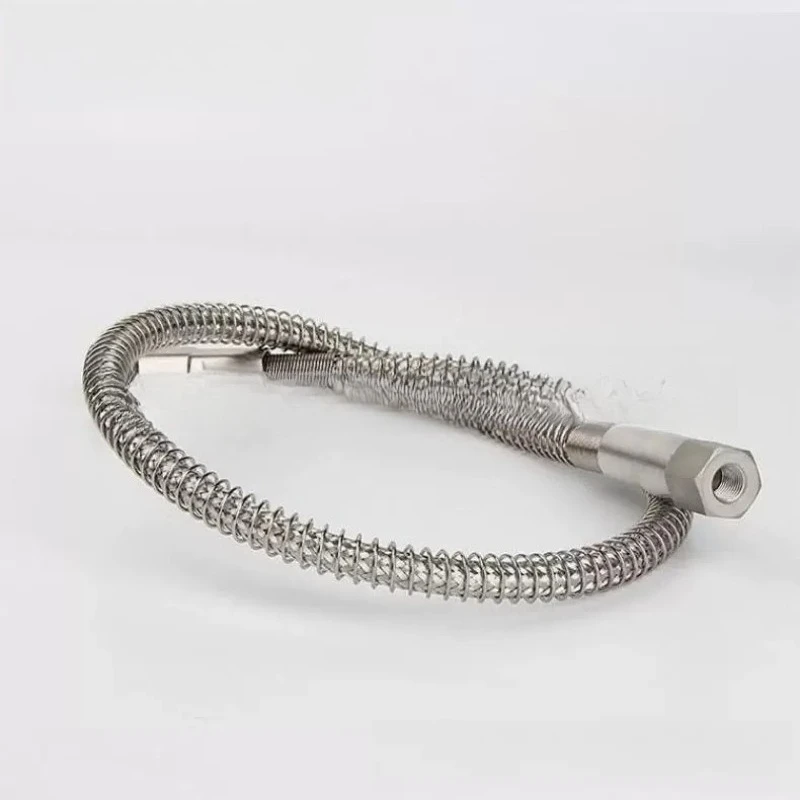 Stainless Steel High Pressure Metal Hose High Pressure Bellows Gas Explosion Proof Spring Tube NPT1/4 Female 316L
Stainless Steel High Pressure Metal Hose High Pressure Bellows Gas Explosion Proof Spring Tube NPT1/4 Female 316L